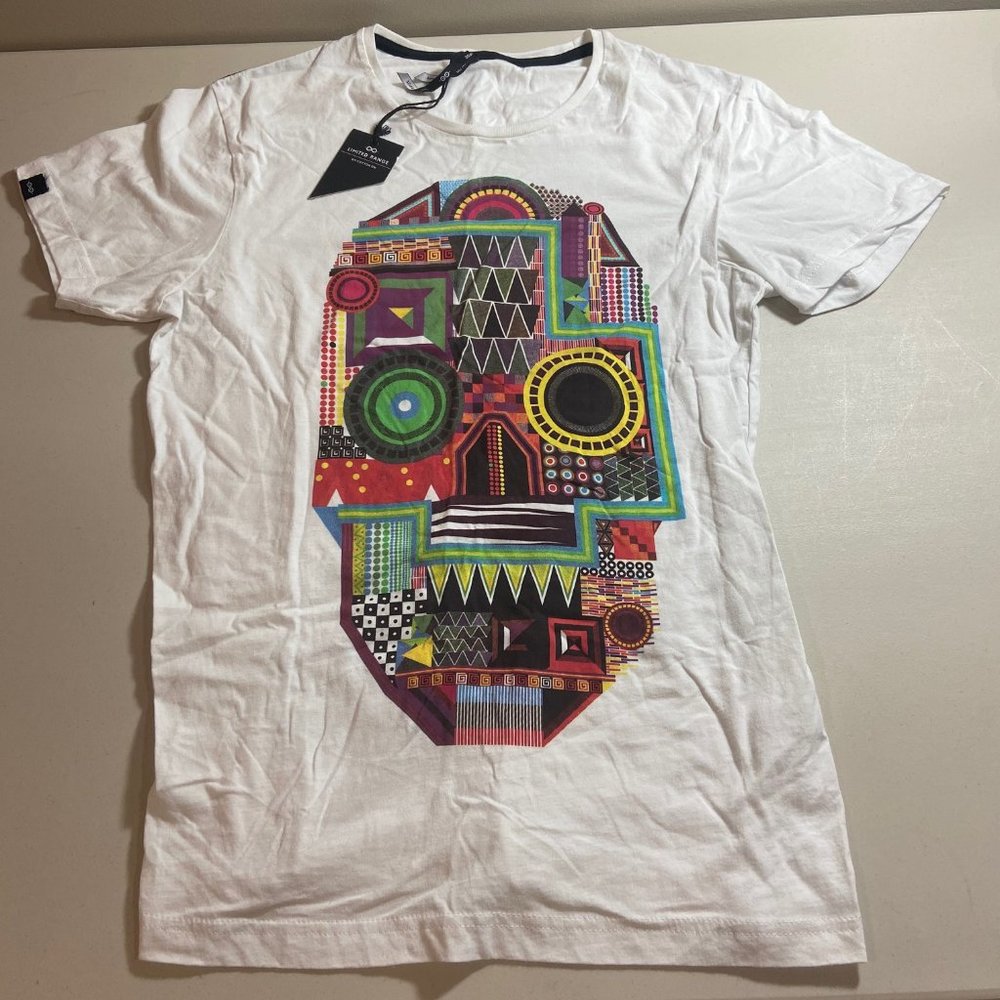 Cotton On Mens Skull M T Shirt NWT